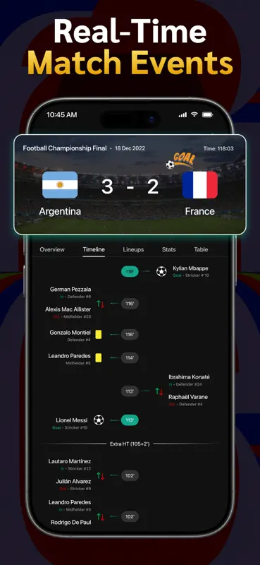 Football Live Scores, Fixtures screenshot 5 of 10