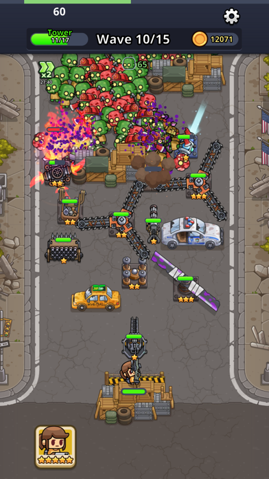 Zombie Fortress: Trap Defense Screenshot