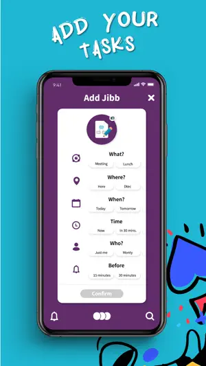 Jibber Jabber Social Calendar screenshot 1