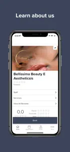 Bellissima Beauty E Aesthetics screenshot #2 for iPhone