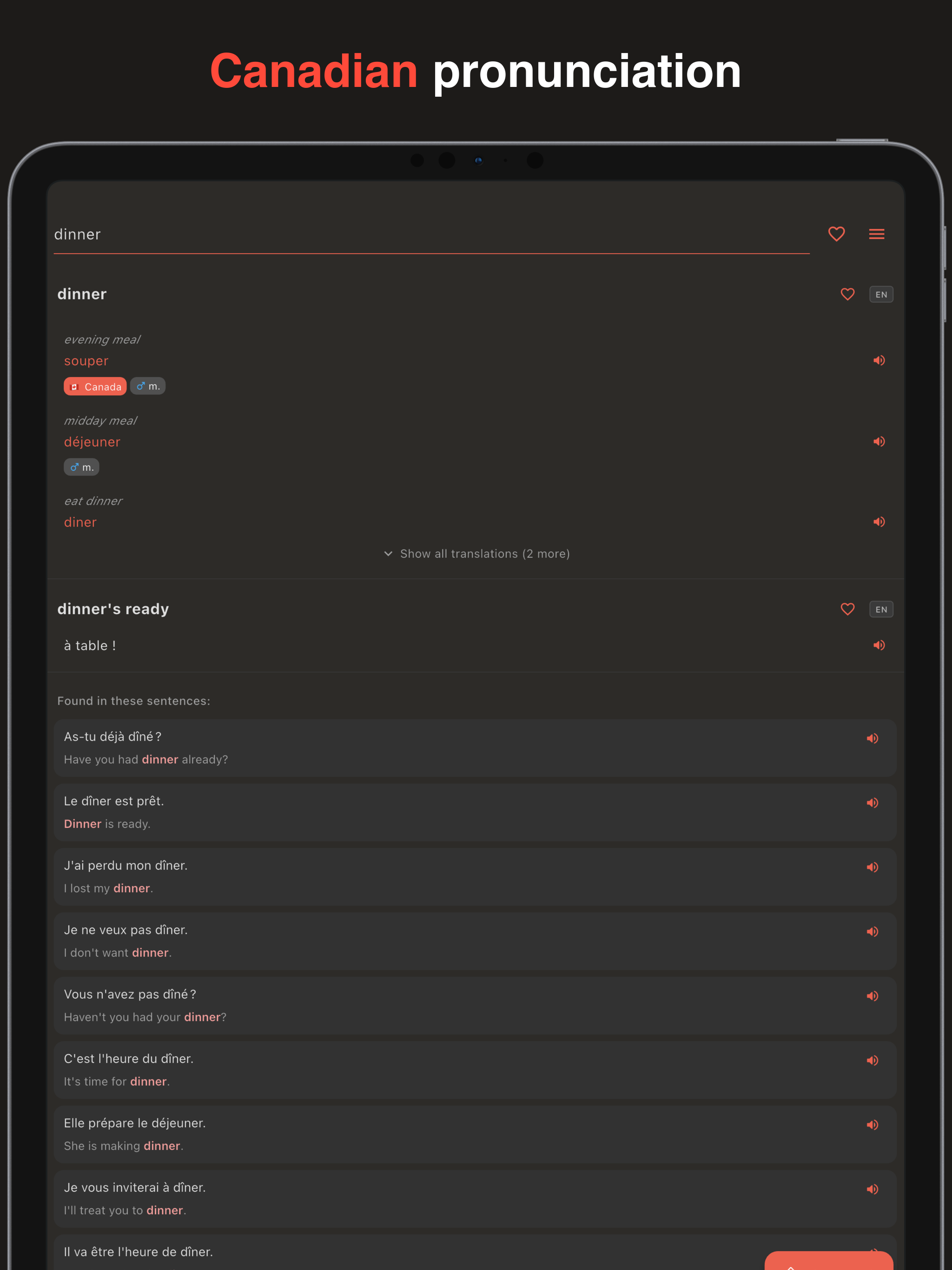 Tabarnak: Quebec Dictionary screenshot 6