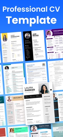 Cv Maker · Templates Library screenshot