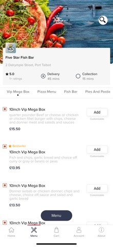 Five Star Fish Bar screenshot