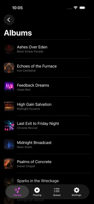 SonicVibe Music Player screenshot 3