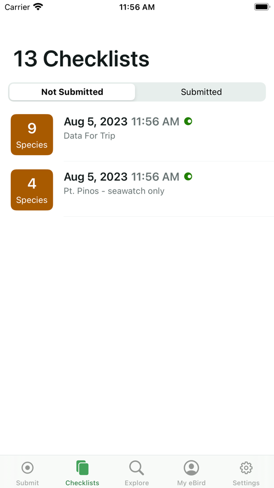 #5. eBird (iOS) 由: Cornell University