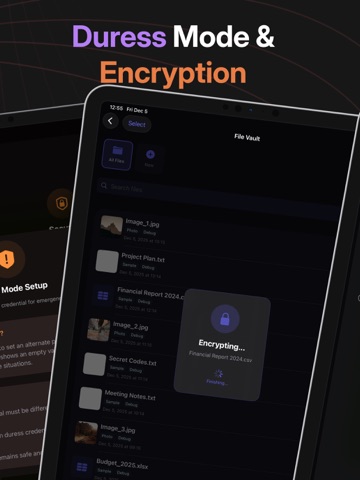 Hide Photos Video Vault - Silo iPad screenshot