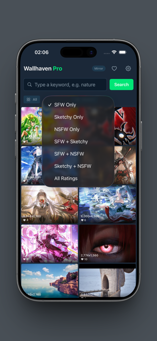 Wallhaven Pro Screenshot 2 of 5