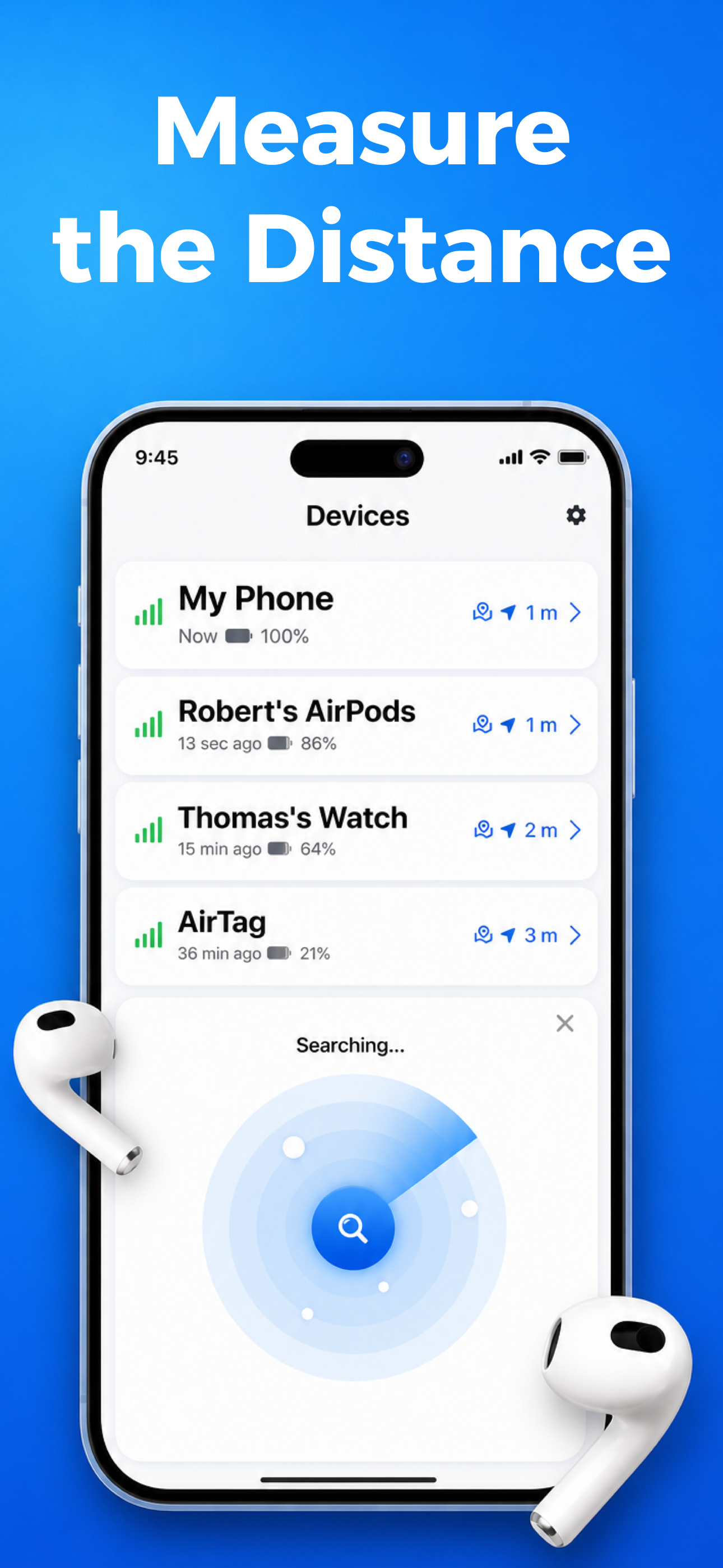Find Air: Bluetooth Finder screenshot 2
