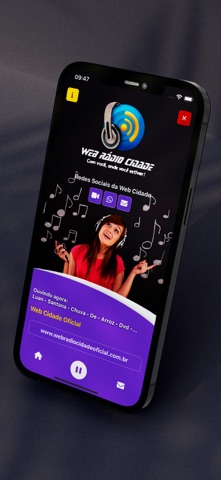 Rádio Web Cidade Oficial screenshot