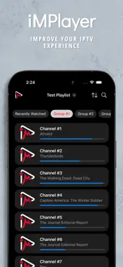 iMPlayer IPTV Player screenshot 1