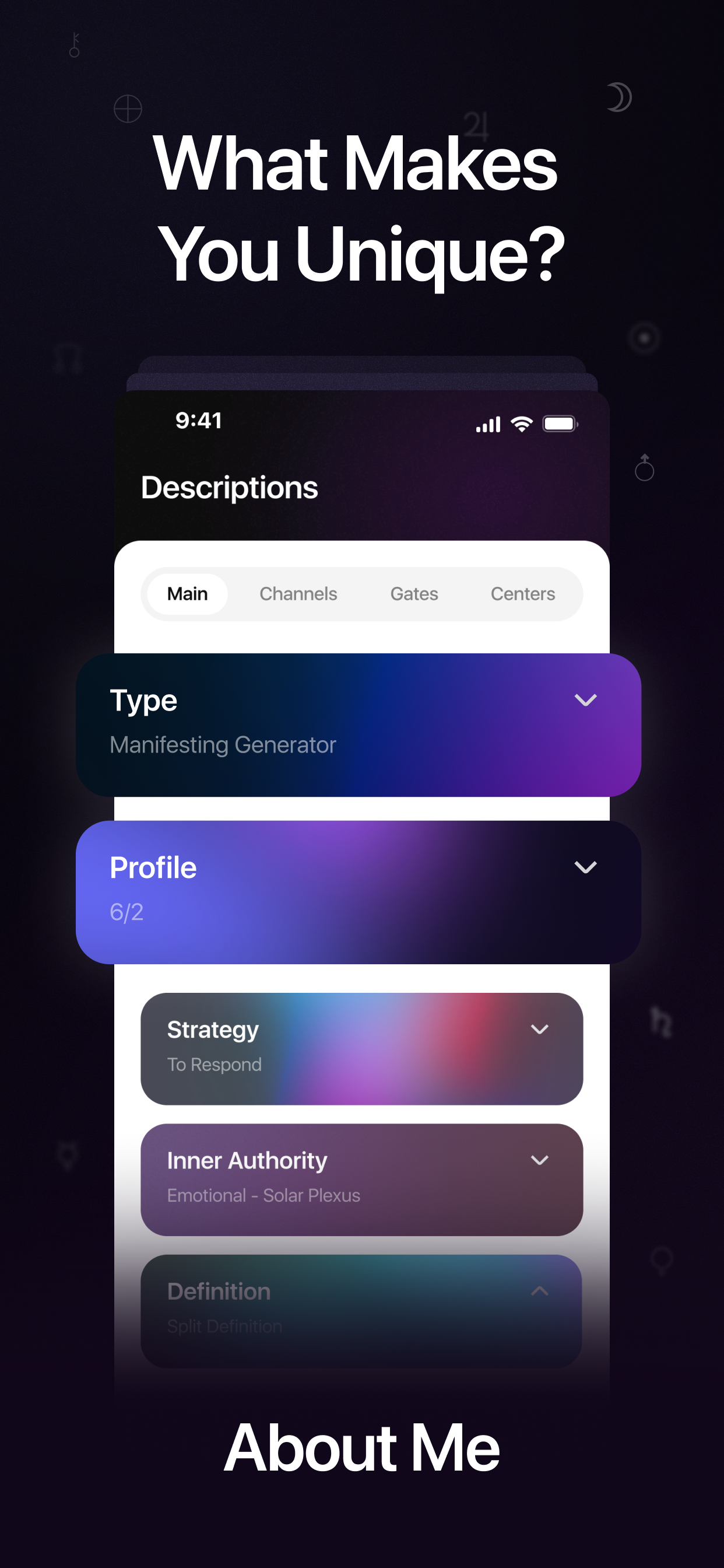 My Human Design App - SACRAL