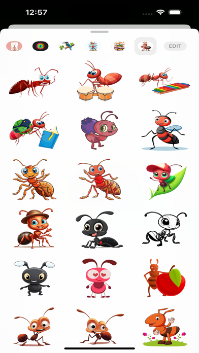 Amazing Ant Stickers Screenshot