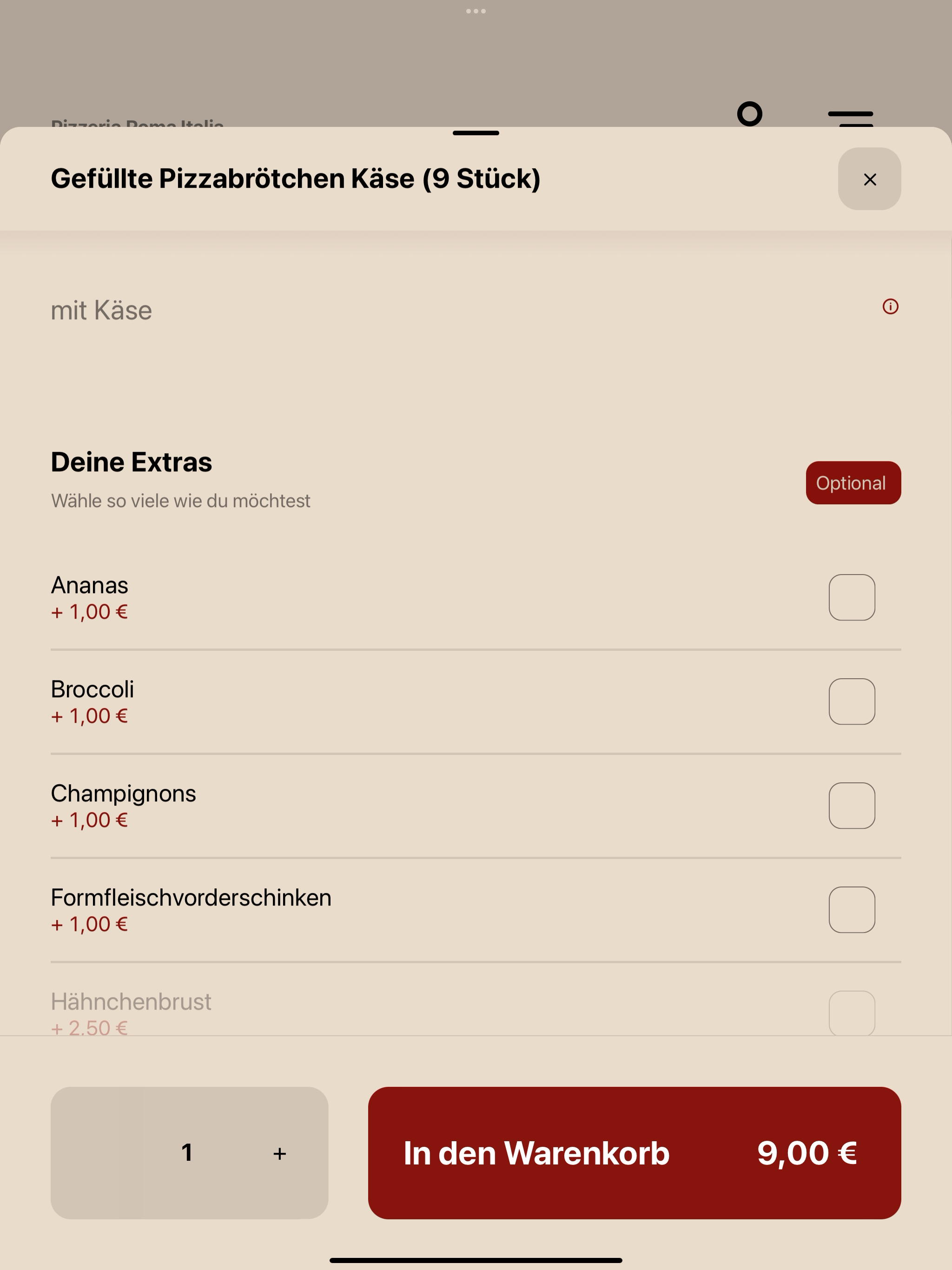Pizzeria Roma Italia