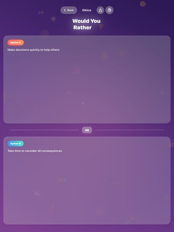 Would you rather? Adults +18 iPad screenshot