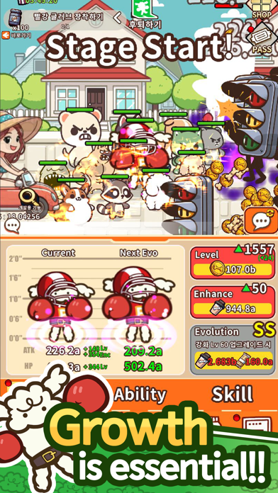 Poodee the boxer : Idle RPG Screenshot
