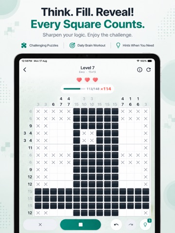 Nonogram - Pixel Puzzles iPad screenshot