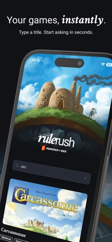 RuleRush: Board Game Companion iPhone screenshot