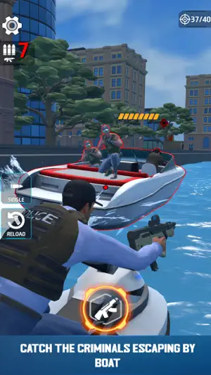 Cop Pursuit: Gun Shooting screenshot 1