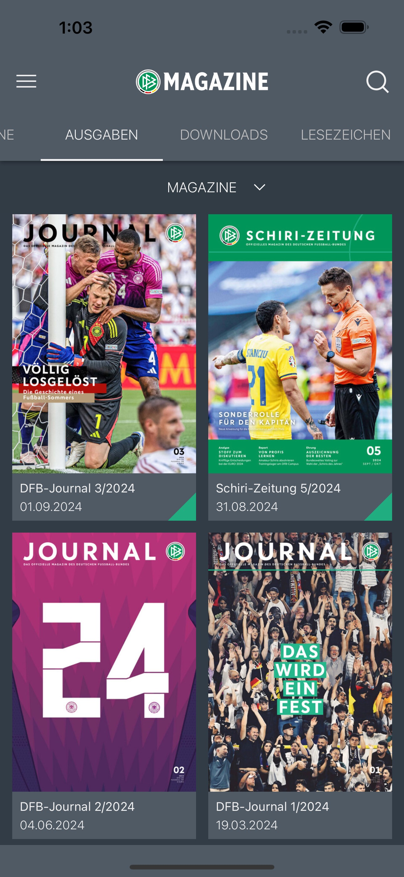DFB-Magazine