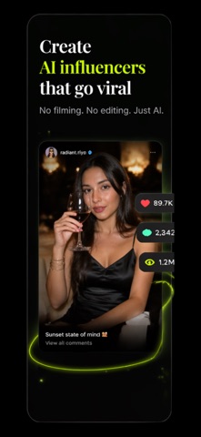 AI Influencer Generator screenshot