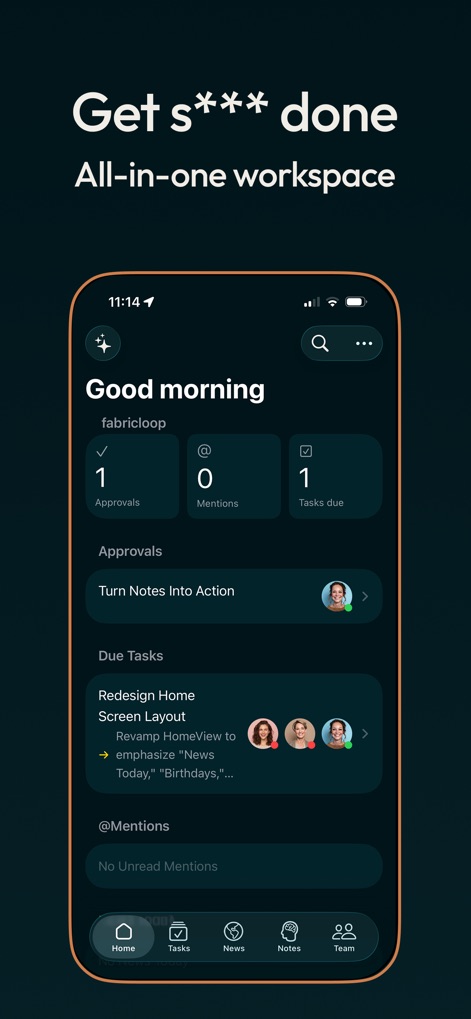 FabricLoop: Team Workspace - Business App | MWM