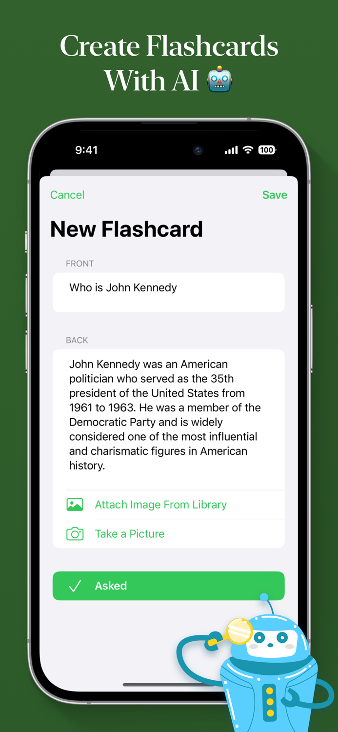 Flash Cards Create With AI