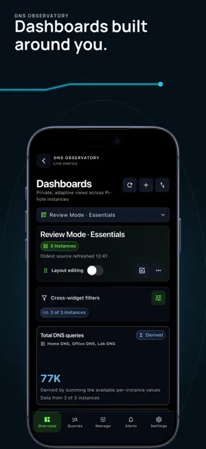 DNS Observatory: Monitor screenshot 4
