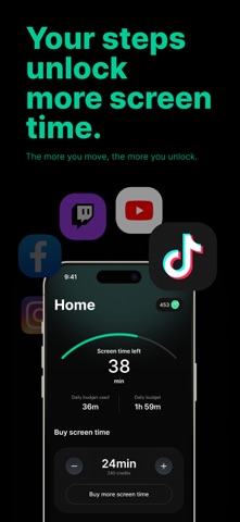 Screen Credits - App Blocker Screenshot 1 of 6