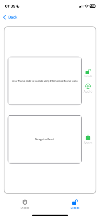 MorseCipher Screenshot 3 of 8