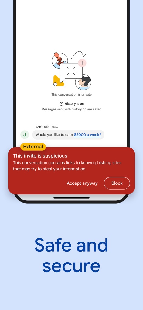 Google Chat - Secure Communications
