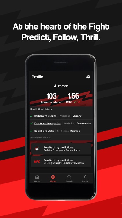 FightApp - MMA Results screenshot-7