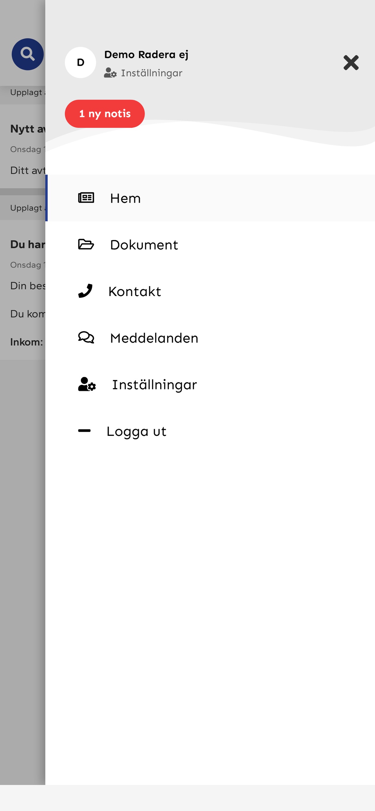 Screenshot 2 of Kaj Inrikes Connect