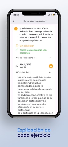 Test de Leyes Oposiciones PRO Screenshot 4 of 9