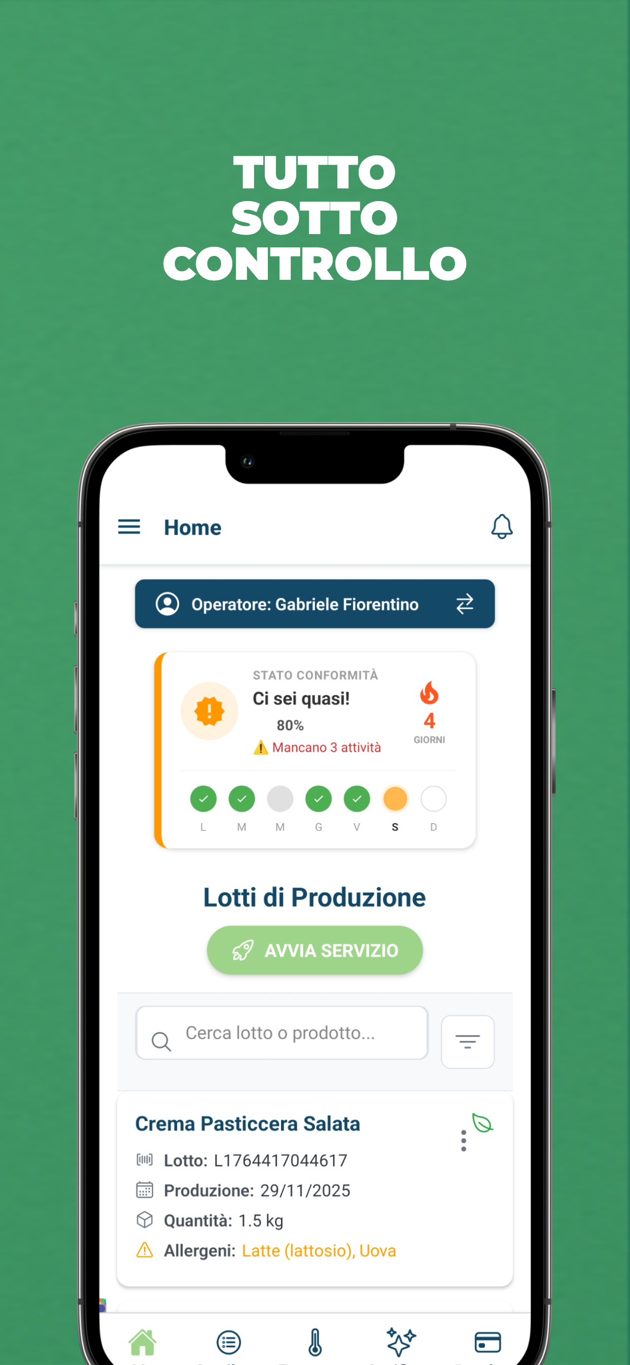 Veridia: HACCP, AI & Sensori