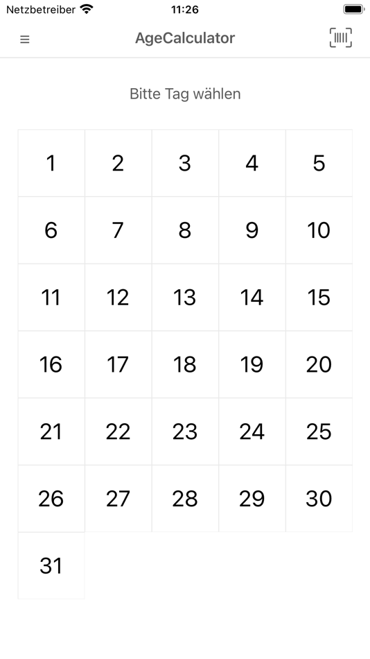 #2. AgeCalculator (iOS) 由: ZFPS