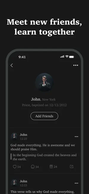 TBS - Bible Chat App screenshot 3