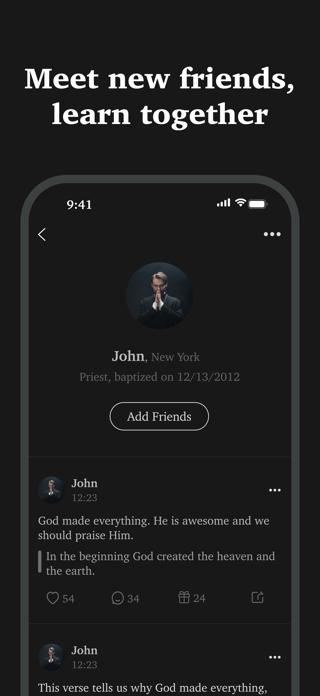 TBS - Bible Chat App Screenshot 3 of 4