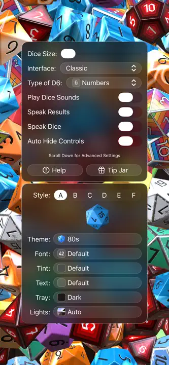 Dice by PCalc screenshot 5