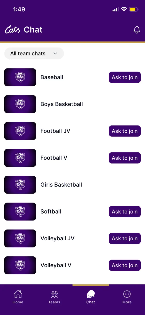 Screenshot #3 pour Booneville Bearcats Athletics
