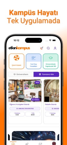 Etkin Kampus iPhone screenshot