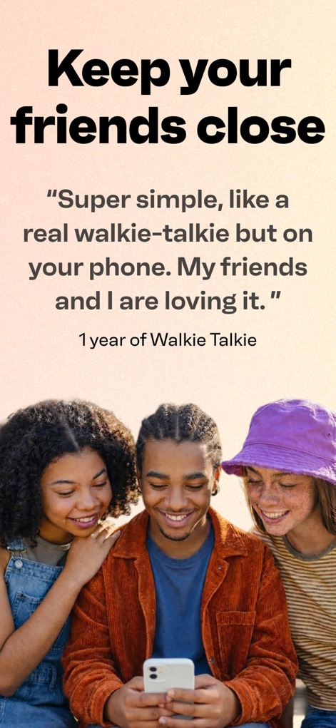 Walkie Talkie - All Talk App - Simple & Social