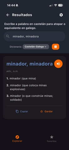 Rinodicionarios Screenshot 2 of 4