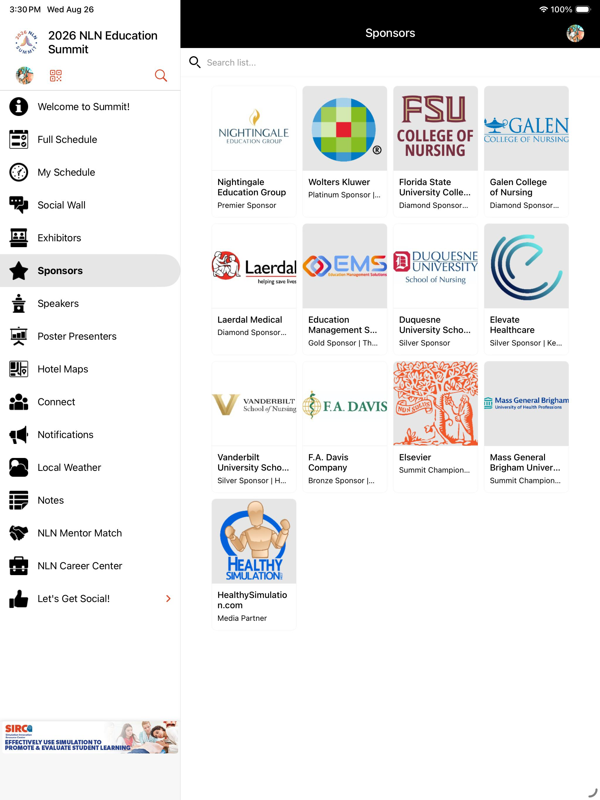 NLN Events screenshot 5