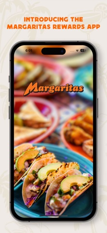 Margaritas Mexican app screenshot