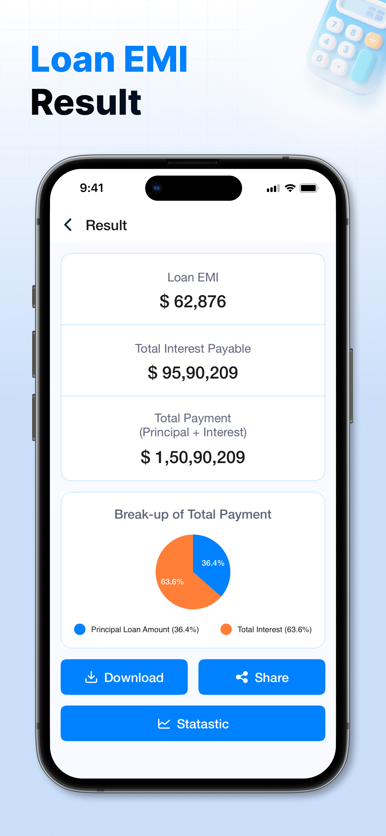 Loan Emi Calculator : LoanTool