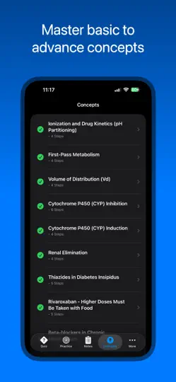 Simplify Rx For Pharmacology iPhone Ekran Görüntüsü 1