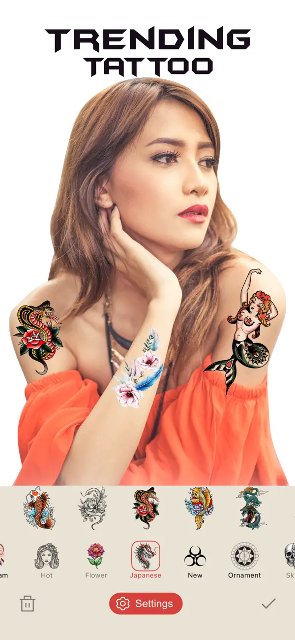 Screenshot #2 pour Tattoo my photo: AI Tattoo