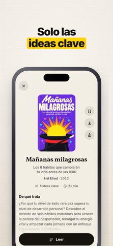 Curva: resúmenes de libros screenshot 2