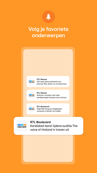 RTL Nieuws & Entertainment iPhone screenshot 7