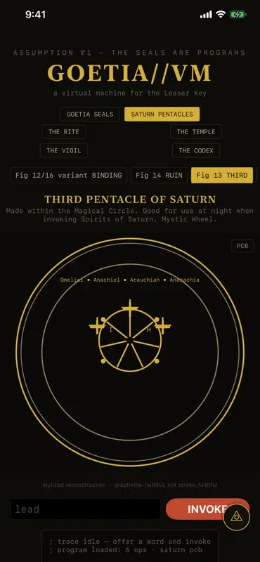 Goetia VM screenshot 5 of 6